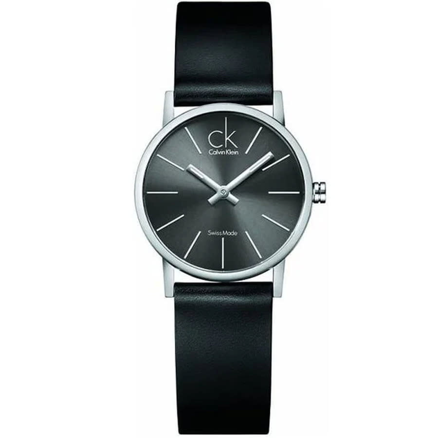 calvin klein post minimal quartz grey dial ladies watch k7622107 calvin klein post minimal quartz grey dial ladies watch k7622107