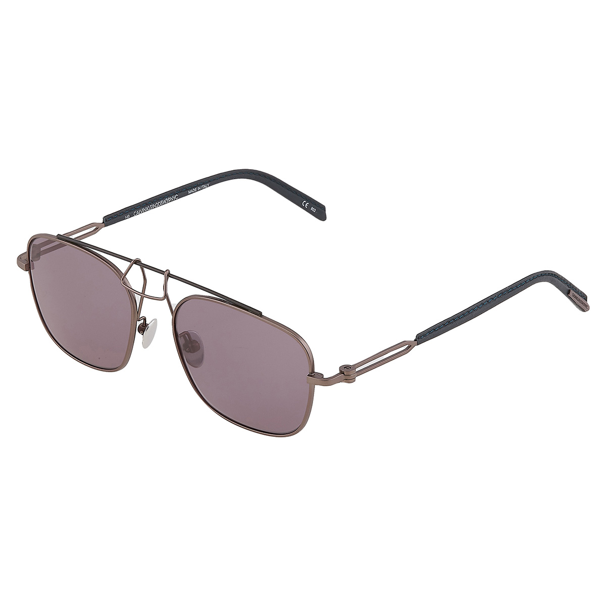 calvin klein titanium grey pilot men's sunglasses cknyc1810s 008 52 calvin klein titanium grey pilot men's sunglasses cknyc1810s 008 52