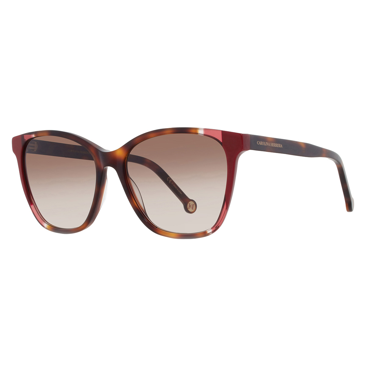 carolina herrera brown square ladies sunglasses ch 0061/s 0o63/ha 57 carolina herrera brown square ladies sunglasses ch 0061/s 0o63/ha 57