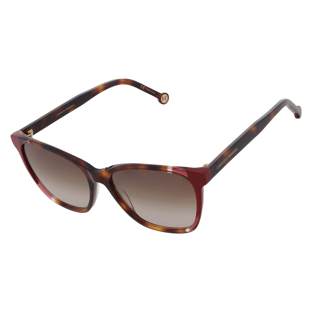 carolina herrera brown square ladies sunglasses ch 0061/s 0o63/ha 57 carolina herrera brown square ladies sunglasses ch 0061/s 0o63/ha 57