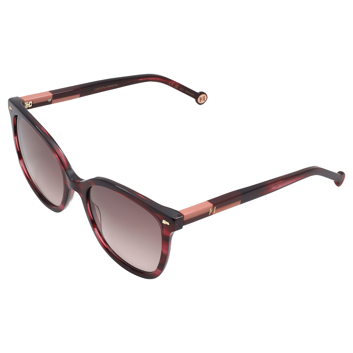 carolina herrera brown square ladies sunglasses her 0136/s 0k4g/ha 55 carolina herrera brown square ladies sunglasses her 0136/s 0k4g/ha 55