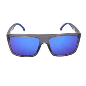carrera blue multilayer browline men's sunglasses carrera 8055/s 0kb7/z0 58