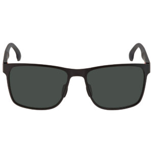 carrera green rectangular men's sunglasses carrera 8026/s 0003/qt 57