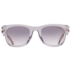 carrera grey gradient gold mirror square men's sunglasses carrera 330/s 0kb7/fq 50