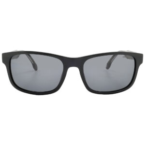 carrera grey rectangular men's sunglasses carrera 299/s 0807/ir 57