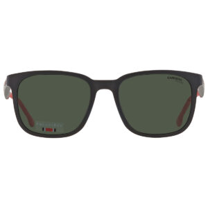carrera polarized green square men's sunglasses carrera 8046/s 0003/uc 54