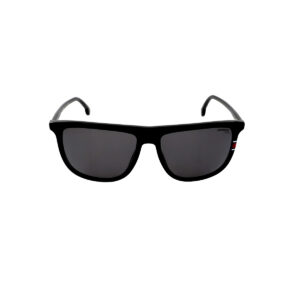 carrera polarized grey rectangular men's sunglasses carrera 218/s 0807/m9 58