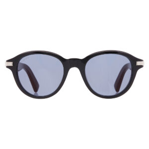 cartier c de cartier grey oval men's sunglasses ct0395s 004 51