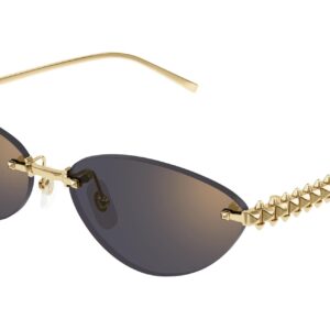 cartier clash de cartier pink cat eye ladies sunglasses ct0543s 003 58