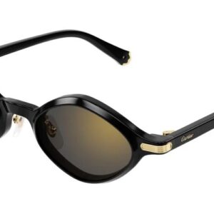 cartier grey multilayer geometric ladies sunglasses ct0540s 001 48