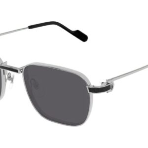 cartier grey square men's sunglasses ct0497s 010 54