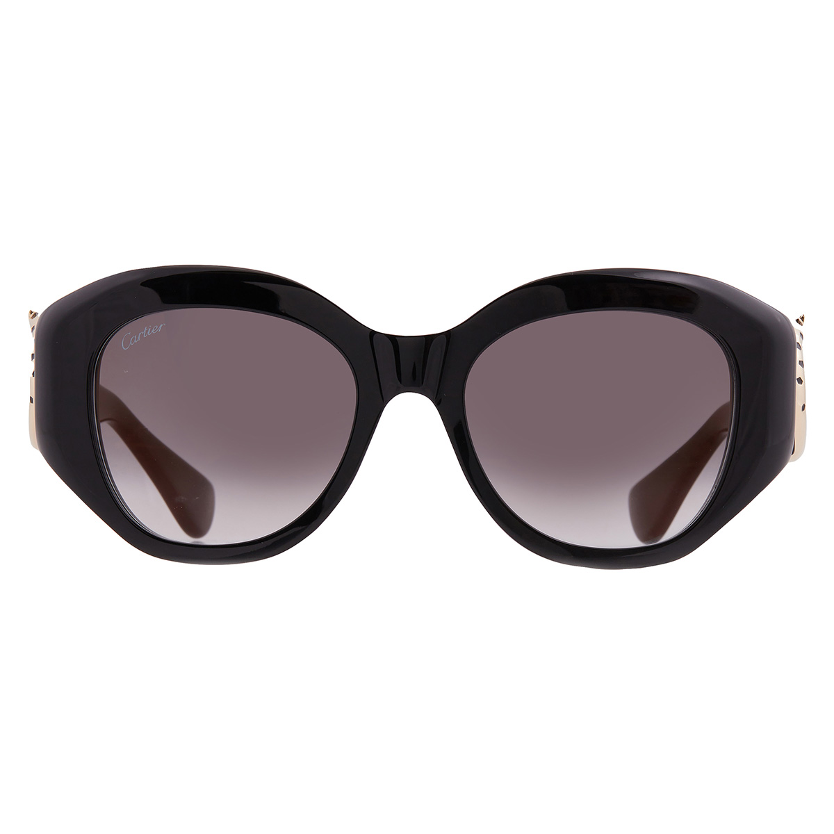 cartier panthere de cartier grey butterfly ladies sunglasses ct0502s 001 53 cartier panthere de cartier grey butterfly ladies sunglasses ct0502s 001 53