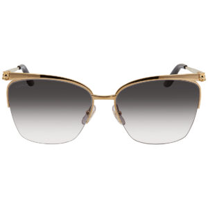 cartier panthere de cartier grey gradient rectangular ladies sunglasses ct0124s 001 59