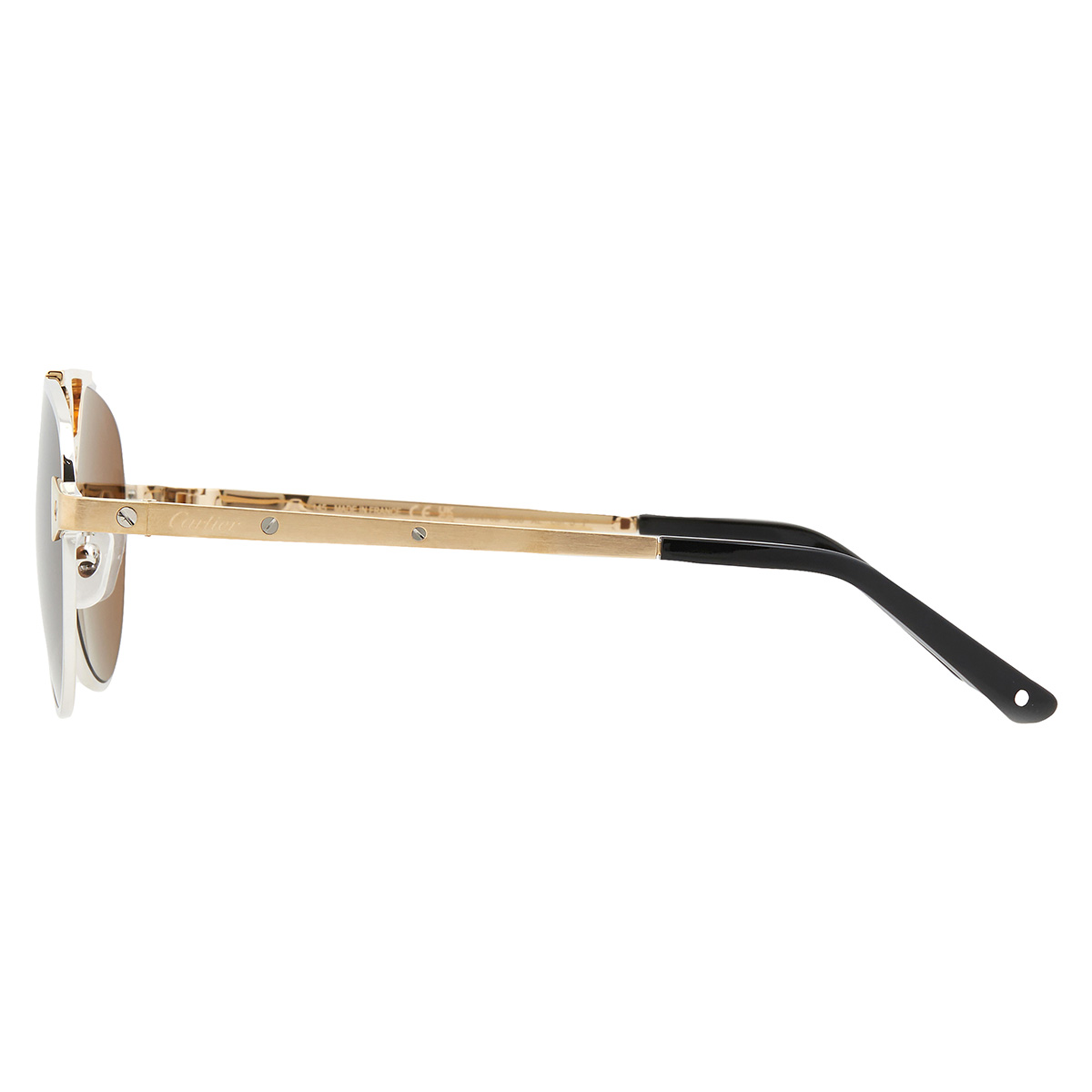 cartier santos de cartier polarized brown pilot men's sunglasses ct0476s 008 59 cartier santos de cartier polarized brown pilot men's sunglasses ct0476s 008 59