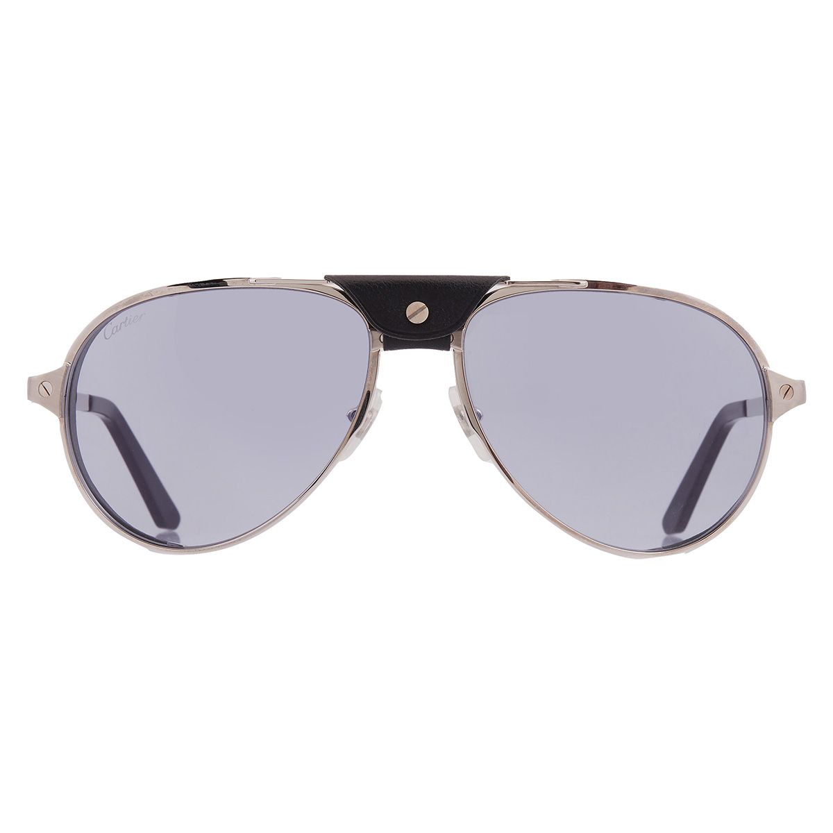 cartier santos de cartier grey multitreatment pilot men's sunglasses ct0296s 002 61 cartier santos de cartier grey multitreatment pilot men's sunglasses ct0296s 002 61