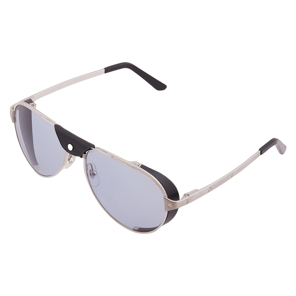 cartier santos de cartier grey multitreatment pilot men's sunglasses ct0296s 002 61 cartier santos de cartier grey multitreatment pilot men's sunglasses ct0296s 002 61