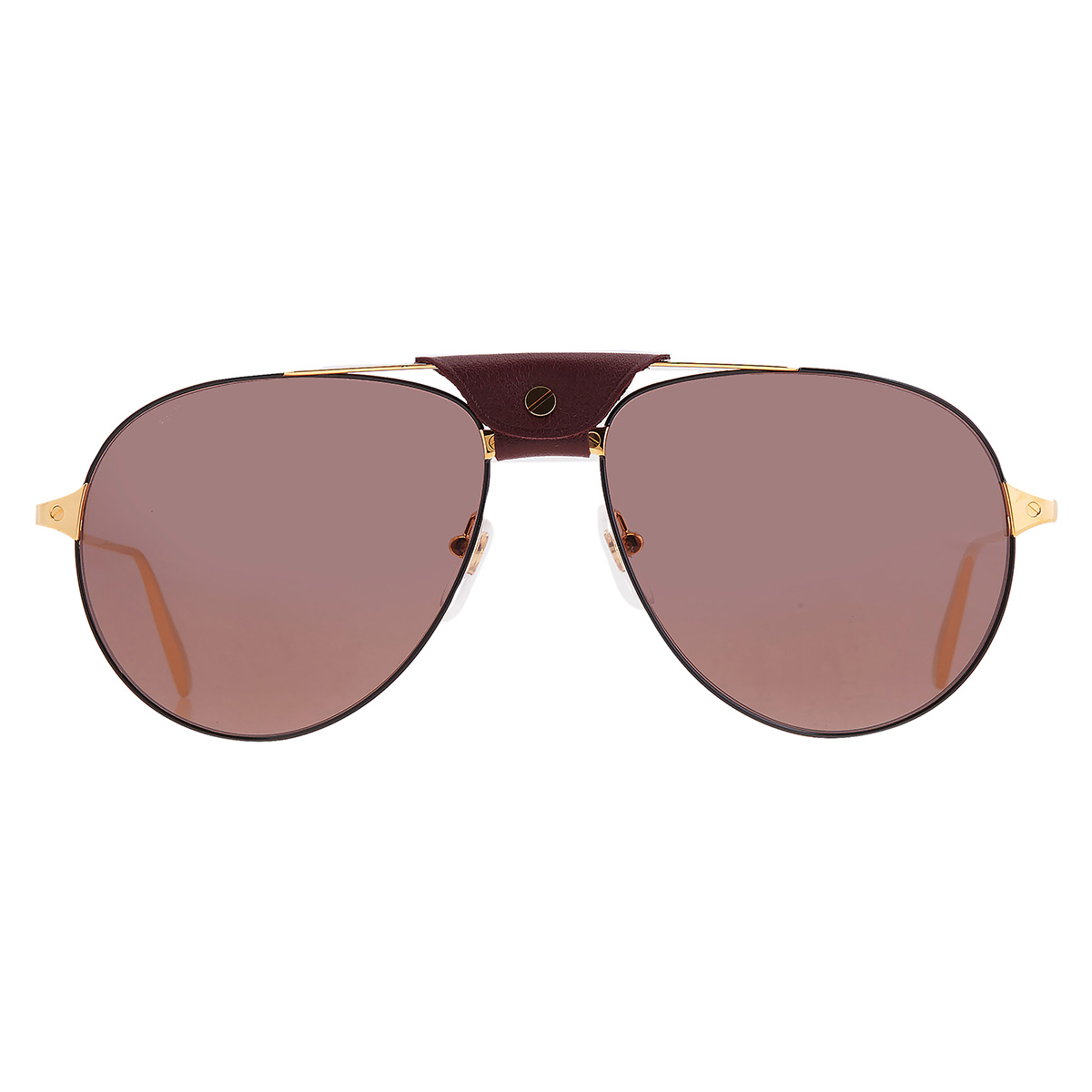 cartier santos de cartier red pilot men's sunglasses ct0038s 002 59 cartier santos de cartier red pilot men's sunglasses ct0038s 002 59