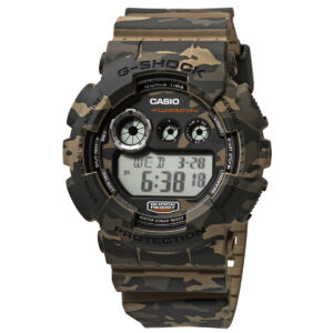 casio g shock classic brown camouflage resin men's watch gd120cm 5cr