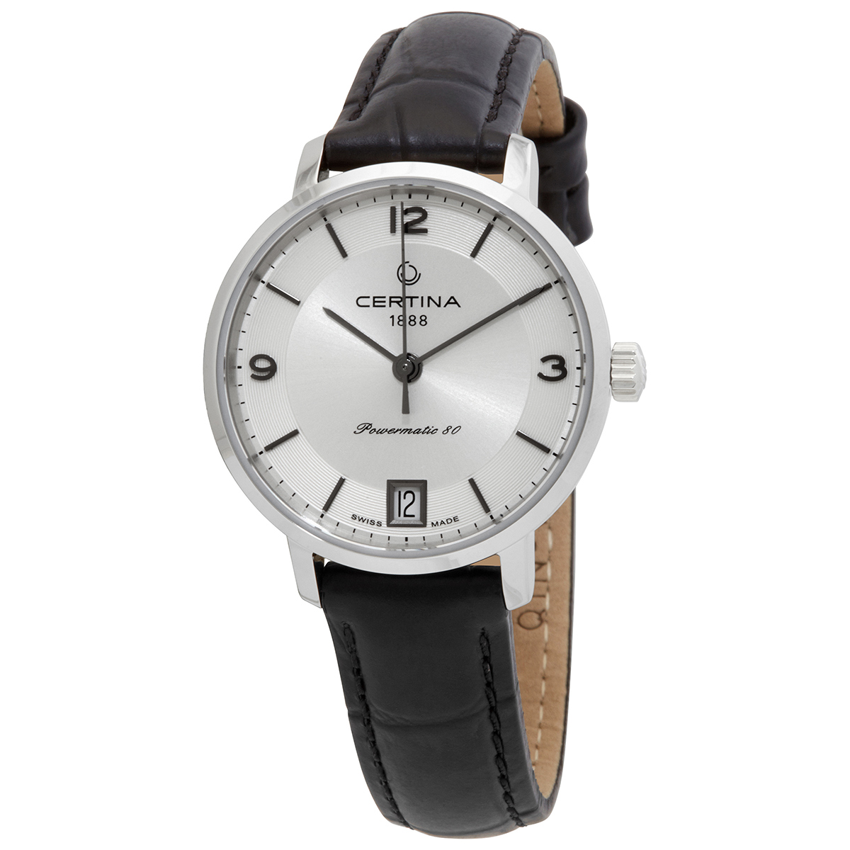 certina ds caimano automatic silver dial ladies watch c035.207.16.037.00 certina ds caimano automatic silver dial ladies watch c035.207.16.037.00