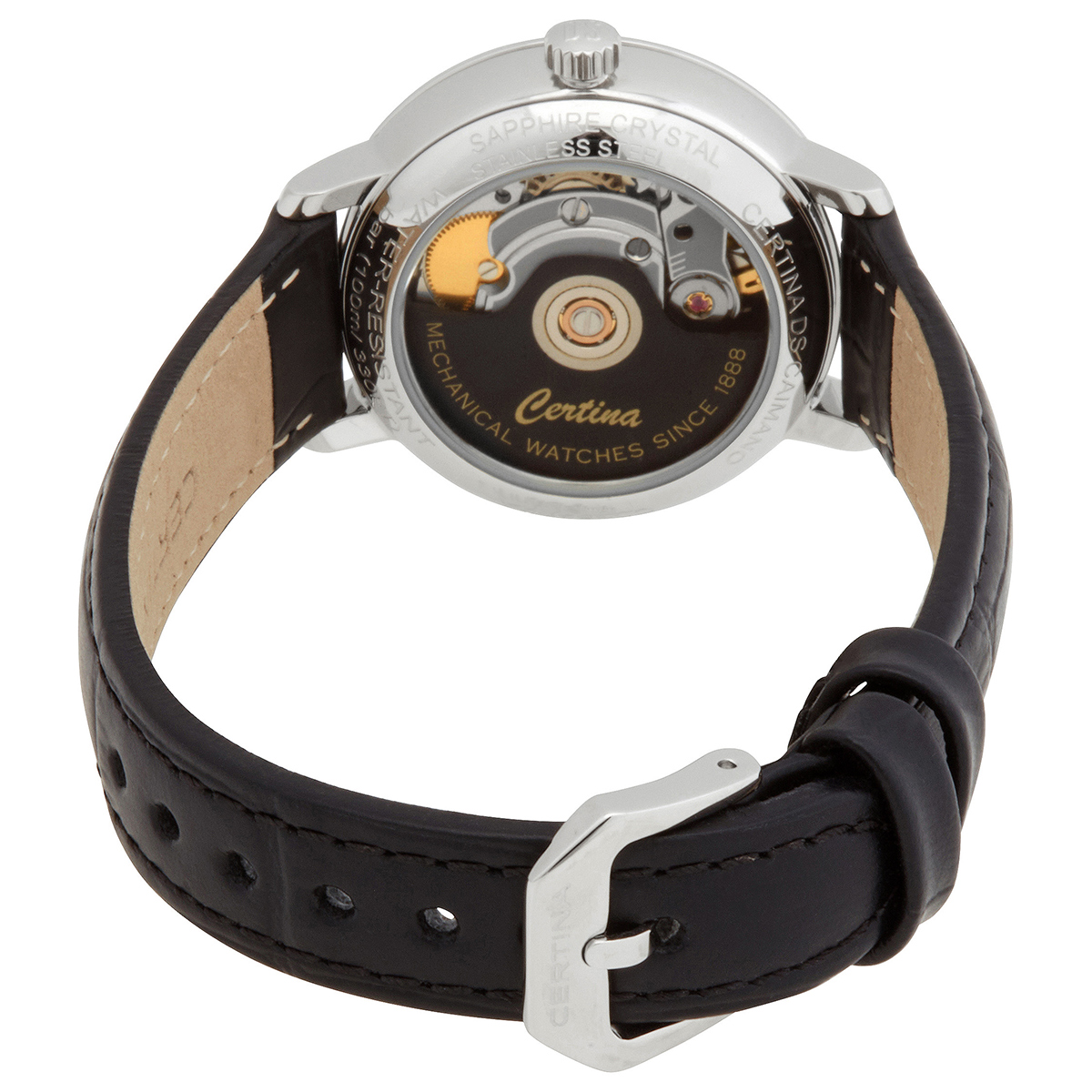 certina ds caimano automatic silver dial ladies watch c035.207.16.037.00 certina ds caimano automatic silver dial ladies watch c035.207.16.037.00