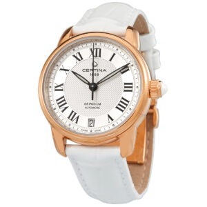 certina ds podium silver dial automatic ladies watch c025.207.36.038.00