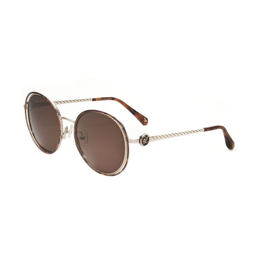 christian lacroix ladies brown round sunglasses cls3070 139 1 christian lacroix ladies brown round sunglasses cls3070 139 1