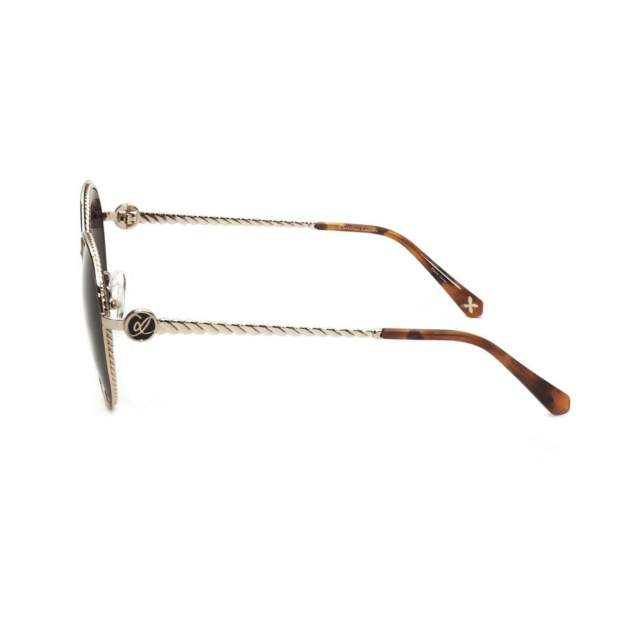 christian lacroix ladies brown round sunglasses cls3070 139 1 christian lacroix ladies brown round sunglasses cls3070 139 1