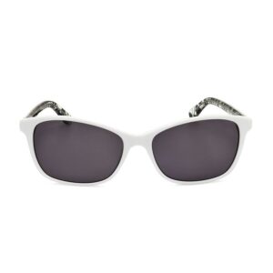 christian lacroix ladies white rectangular sunglasses cls1044 011 4