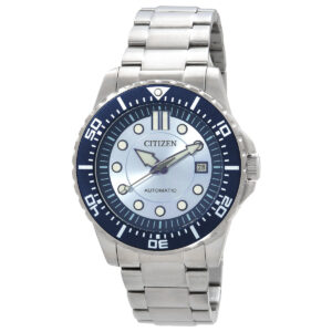 citizen automatic blue dial men's watch nj0178 81m