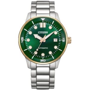 citizen automatic green dial men's watch nj0196 80x