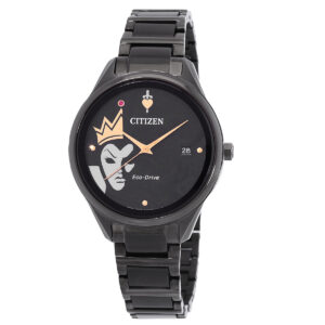 citizen black dial watch fe6107 68w