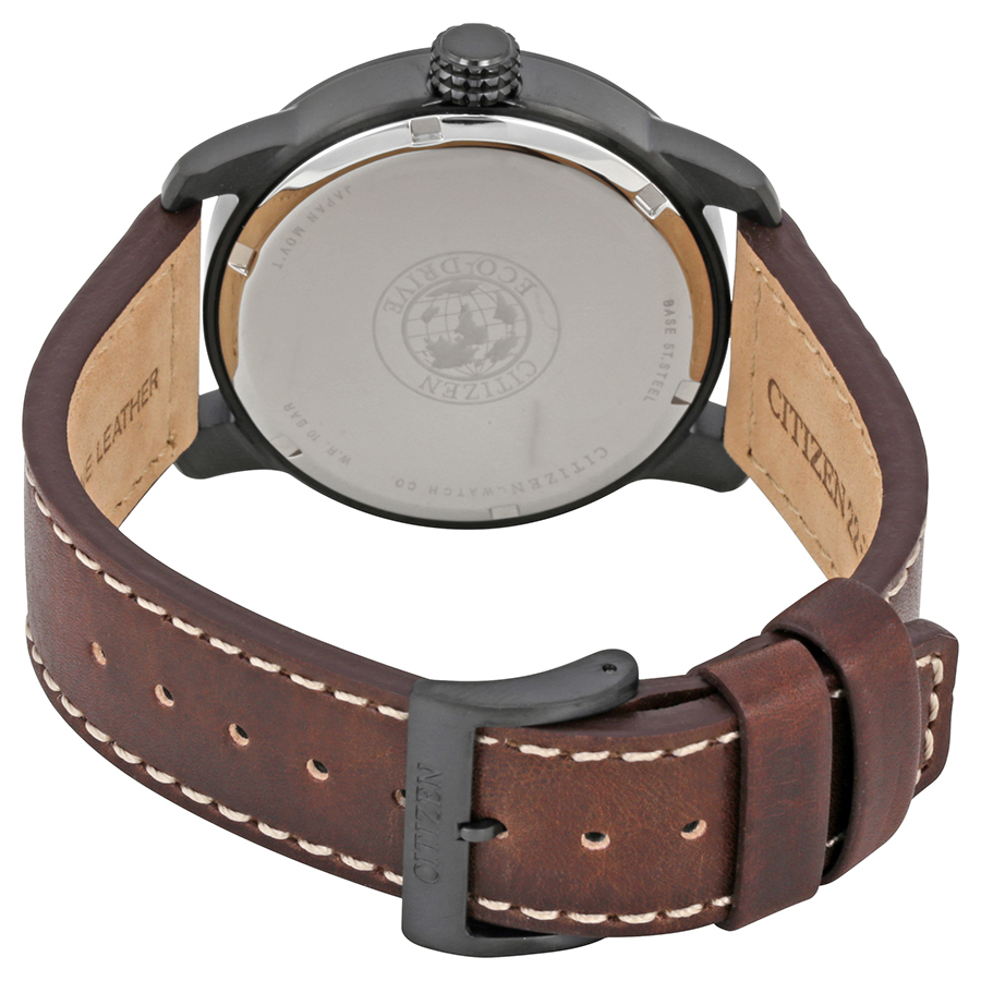 citizen chandler eco drive dark blue dial brown leather men's watch bm8478 01l citizen chandler eco drive dark blue dial brown leather men's watch bm8478 01l