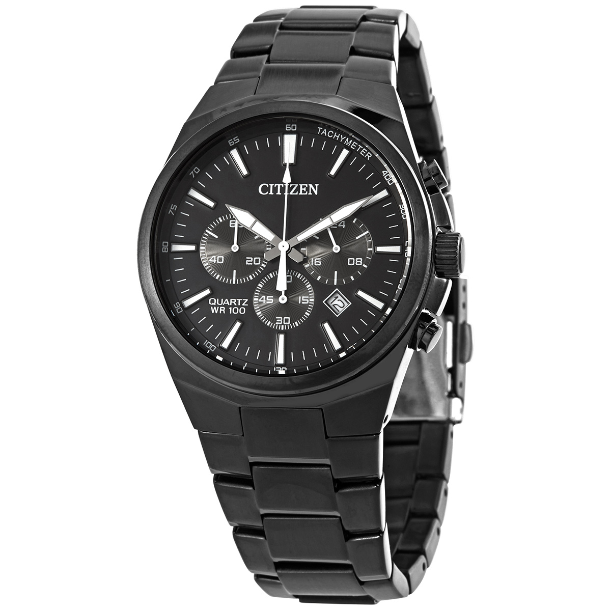 citizen chronograph quartz black dial men's watch an8175 55e citizen chronograph quartz black dial men's watch an8175 55e