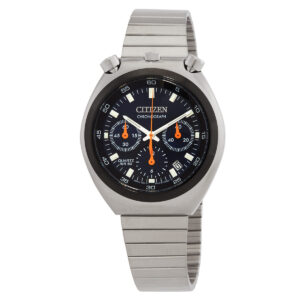 citizen chronograph quartz blue dial men's watch an3660 81l