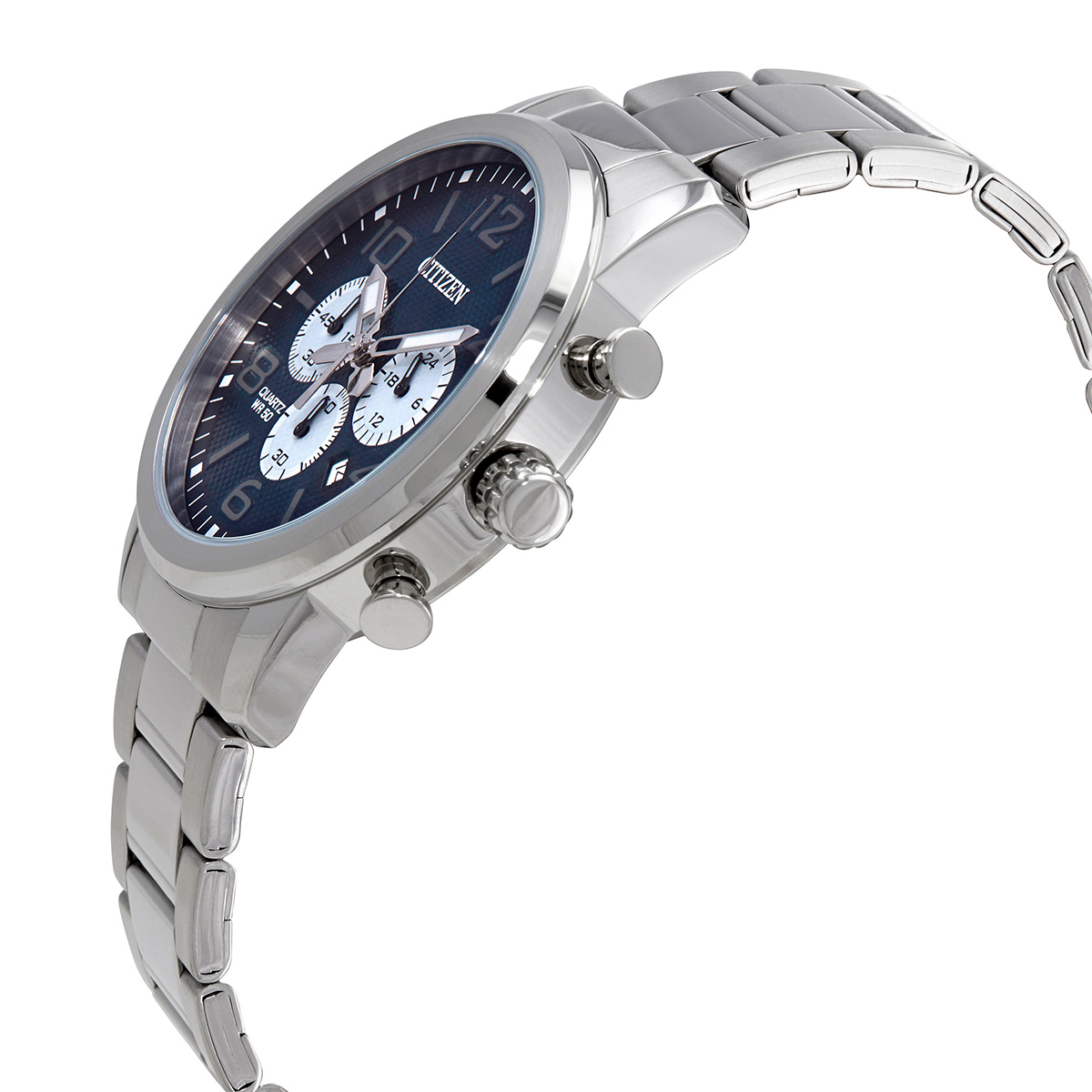 citizen chronograph quartz blue dial men's watch an8050 51m citizen chronograph quartz blue dial men's watch an8050 51m