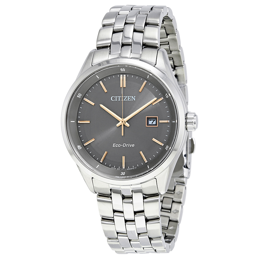 citizen contemporary dress grey dial men's watch bm7251 53h citizen contemporary dress grey dial men's watch bm7251 53h