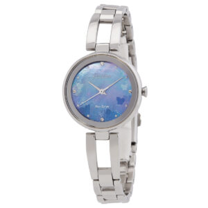 citizen eco drive blue dial ladies watch em0801 85n
