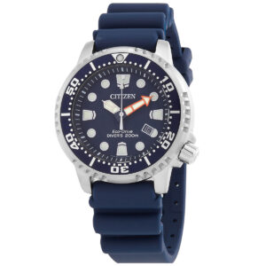 citizen eco drive promaster blue dial men's watch bn0151 17l