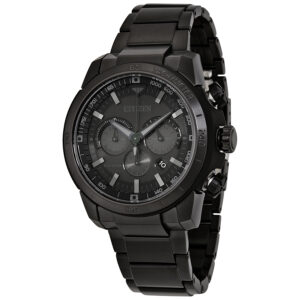 citizen ecosphere eco drive black dial men's watch ca4184 81e