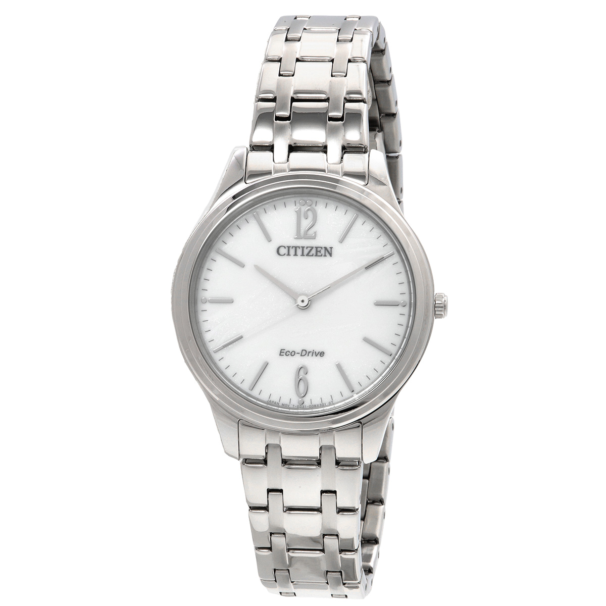 citizen elegance eco drive white dial ladies watch em0411 71a citizen elegance eco drive white dial ladies watch em0411 71a