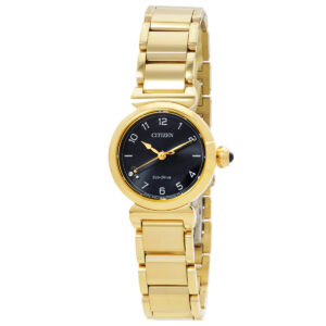 citizen l mae grey dial ladies watch em1132 88h