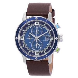 citizen luke skywalker chronograph blue dial men's watch ca0768 07w