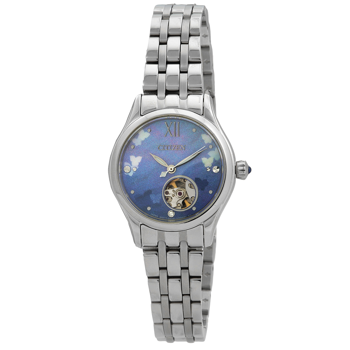 citizen luna automatic blue dial ladies watch pr1040 88n citizen luna automatic blue dial ladies watch pr1040 88n