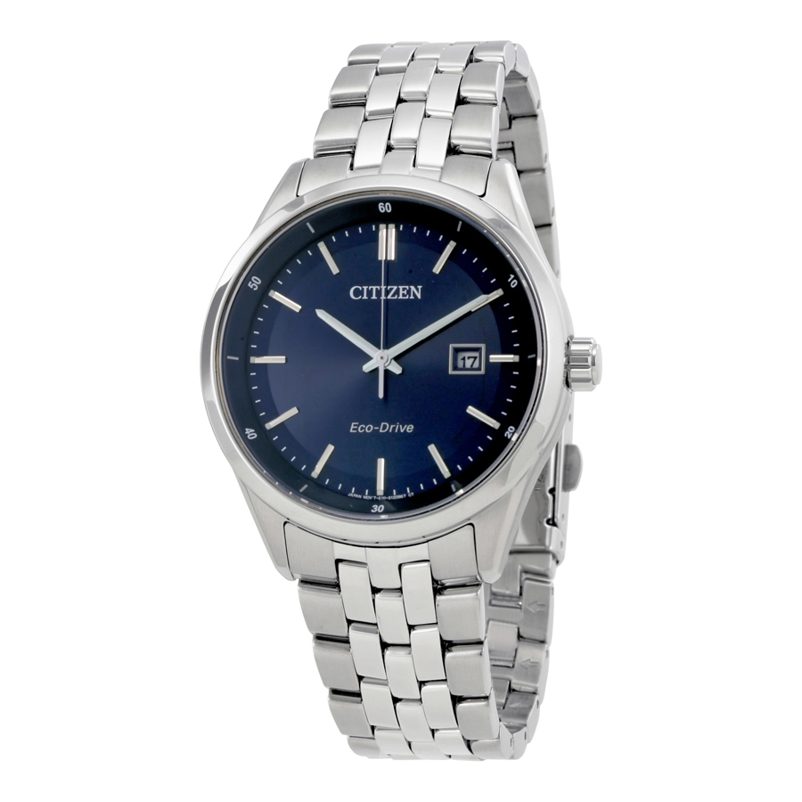 citizen men's bracelet blue dial eco drive watch bm7251 53l citizen men's bracelet blue dial eco drive watch bm7251 53l