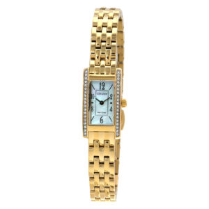 citizen petite palidoro crystal white mother of pearl dial ladies watch eg7112 59d