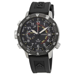 citizen promaster altichron lefty black dial men's sports watch bn5058 07e