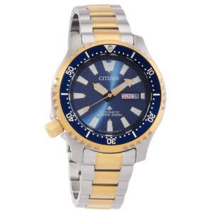 citizen promaster dive automatic blue dial men's watch ny0154 51l