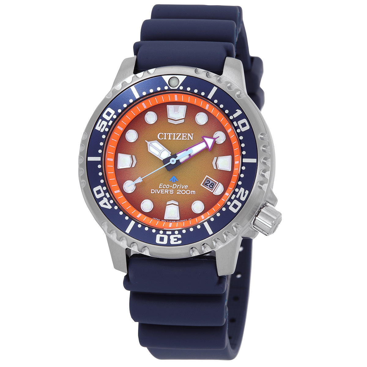 citizen promaster dive eco drive orange dial men's watch bn0169 03x citizen promaster dive eco drive orange dial men's watch bn0169 03x