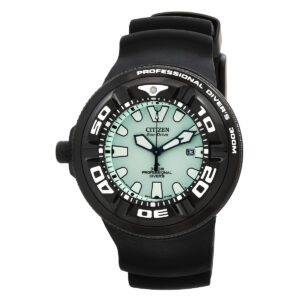 citizen promaster green dial men's watch bj8055 04x