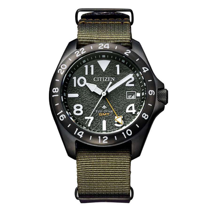 citizen promaster land eco drive green dial men's watch bj7155 05x citizen promaster land eco drive green dial men's watch bj7155 05x